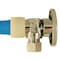 Apollo 1/2 in. Chrome-Plated Brass PEX-A Expansion Barb x 3/8 in. Compression Quarter-Turn Angle Stop Valve EPXVA1238C - alternate 6